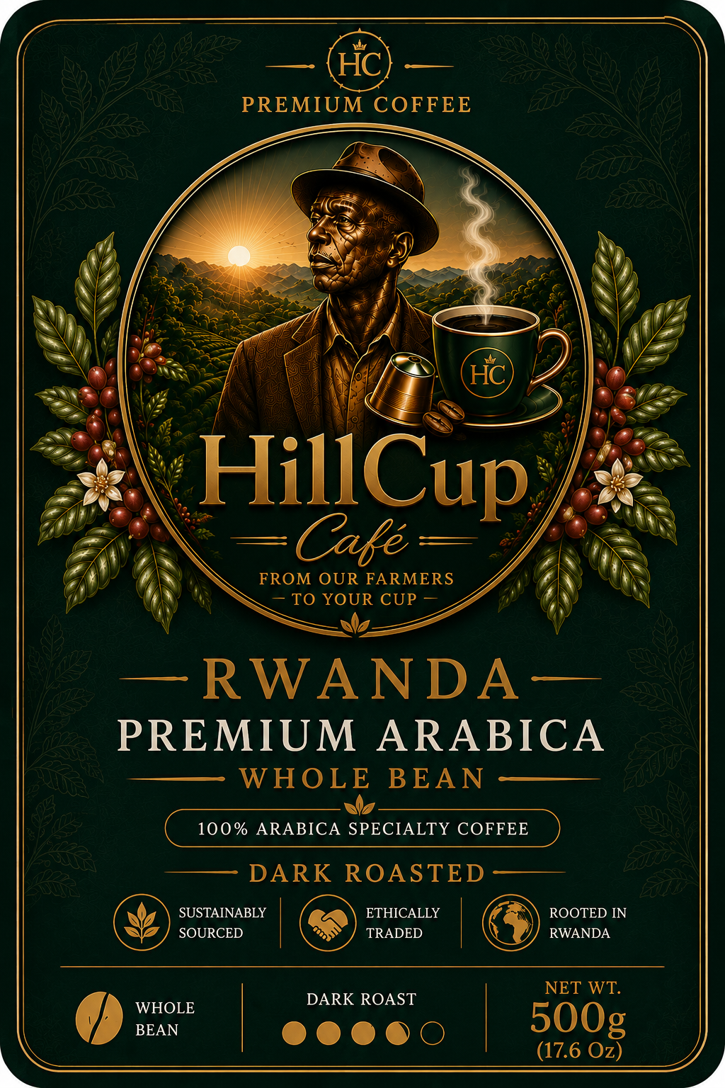 Rwanda Dark Roast 500g