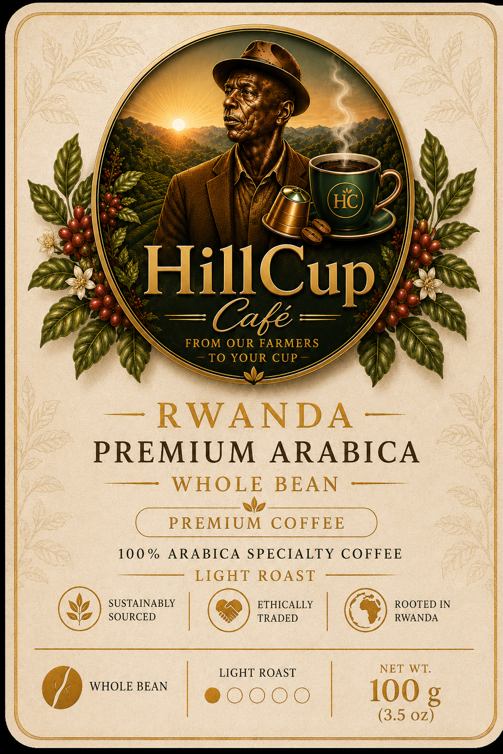 Rwanda Light Roast 100g