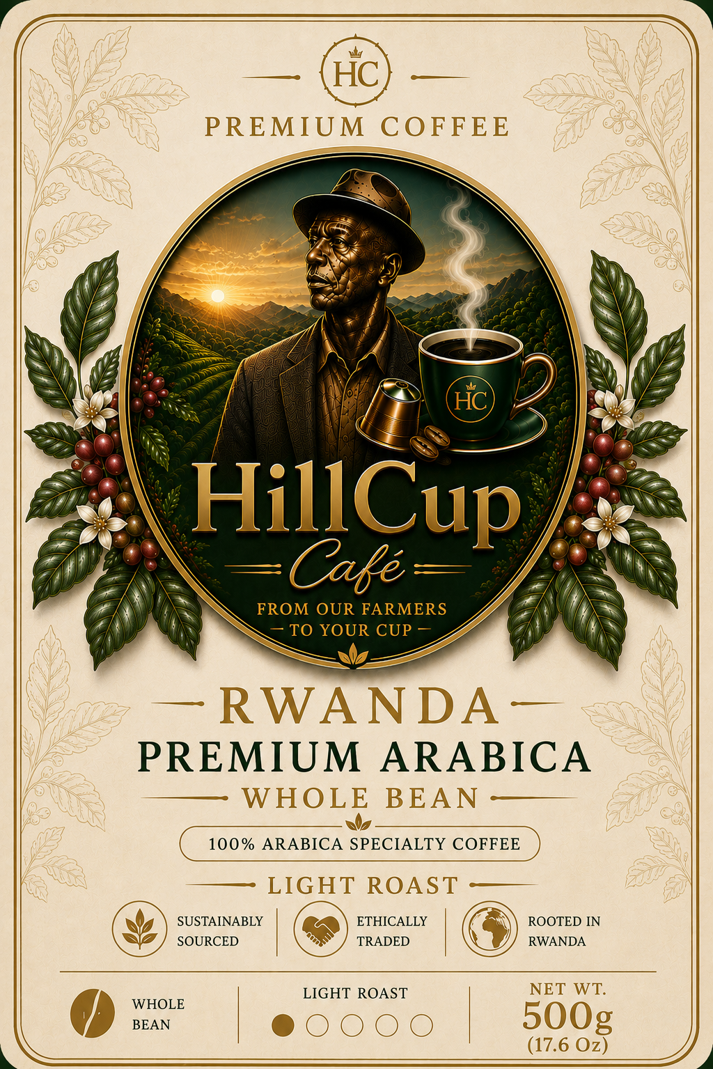 Rwanda Light Roast 500g