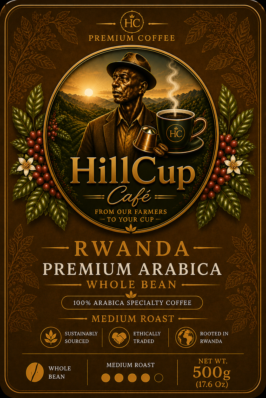 Rwanda Medium Roast 500g